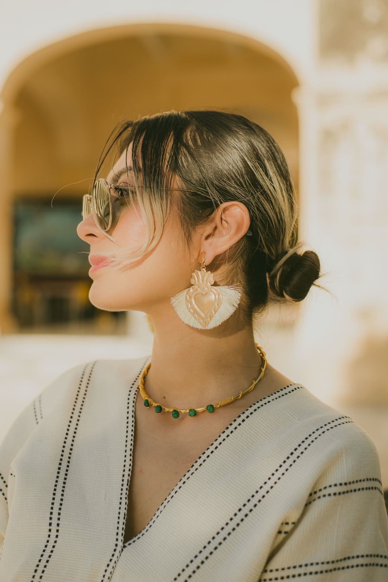 Model wearing Trezella day-out jewellery