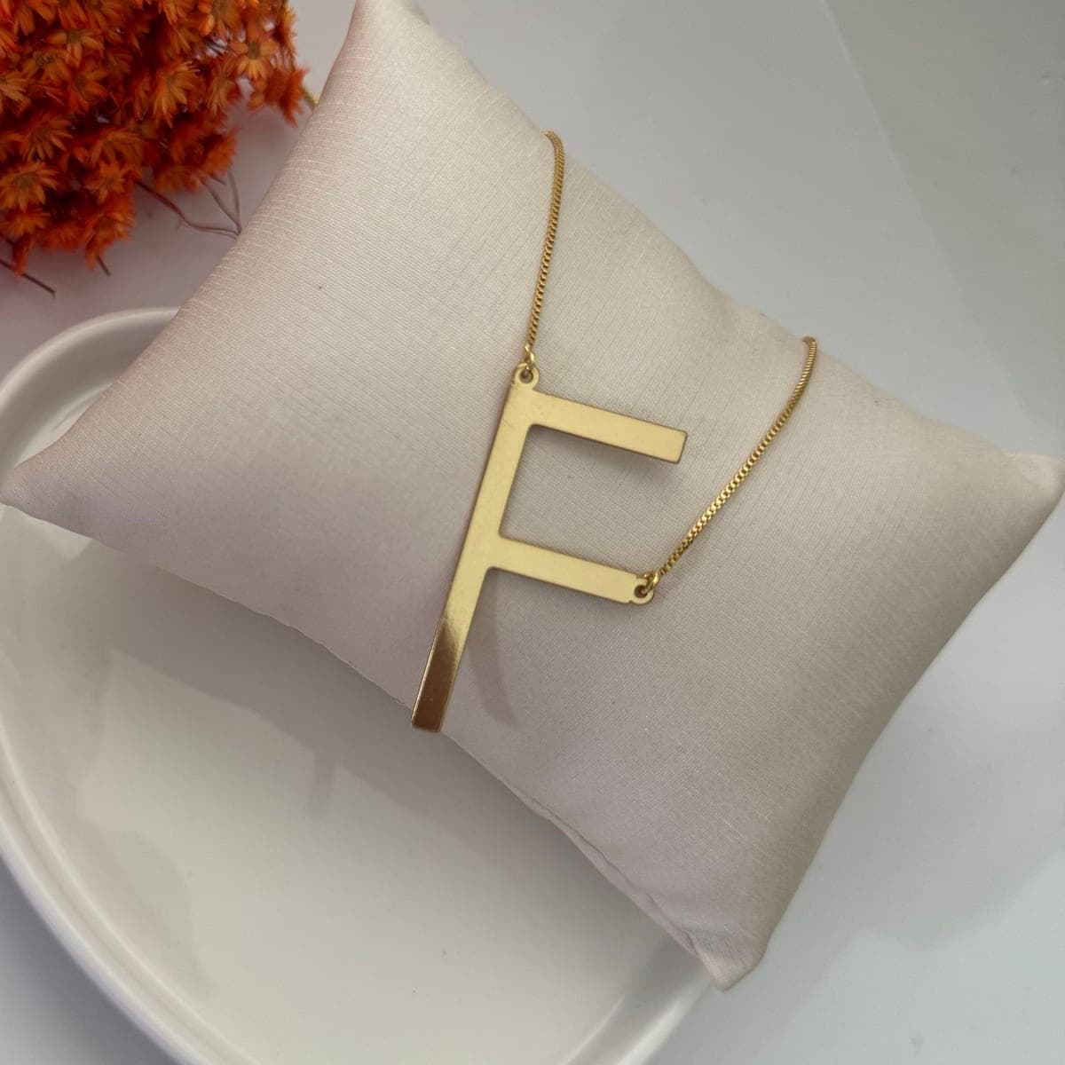Dua Initial Pendant