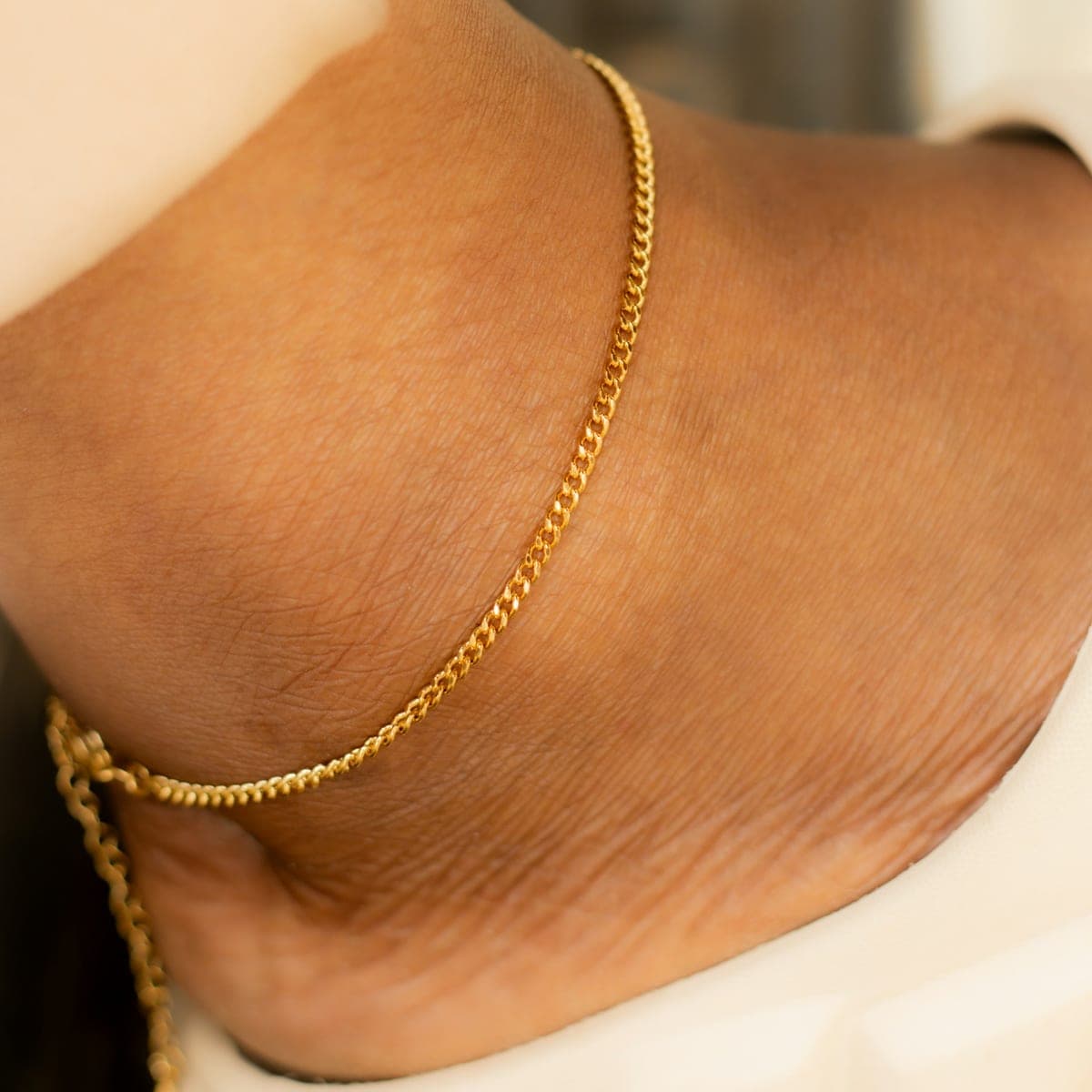 Noor Figaro Anklet