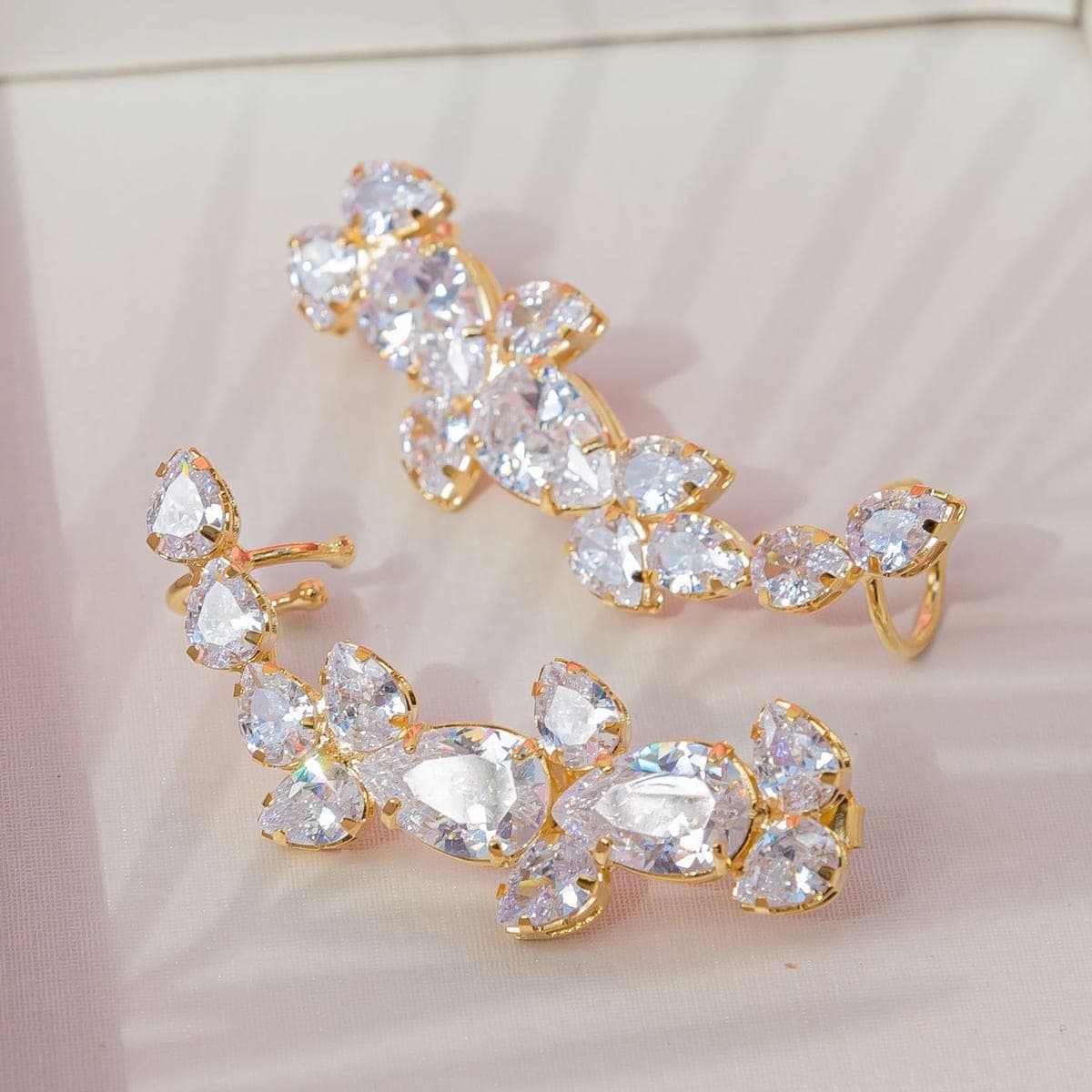 Sahar Climber Earrings